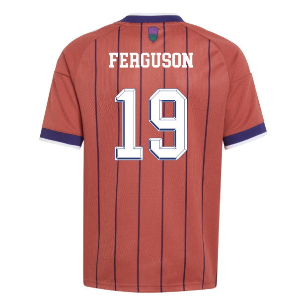 2026-2027 Scotland Away Shirt (Kids) (Ferguson 19)-SoccerKits Hub | Buy Soccer Jerseys Online
